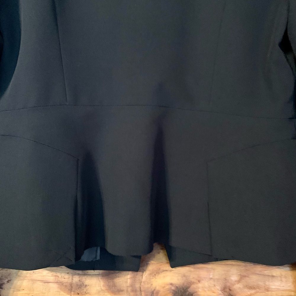 Worthington Black Suit Jacket Size 6 - Picture 6 of 8